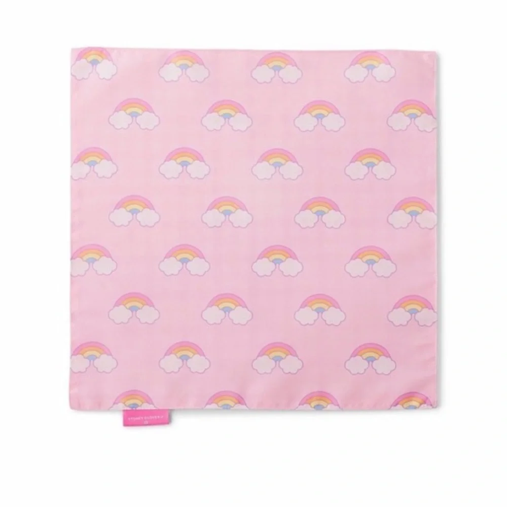 NWT Stoney Clover Reversible Bandana - Rainbow or Pink Plaid (Small or Large)